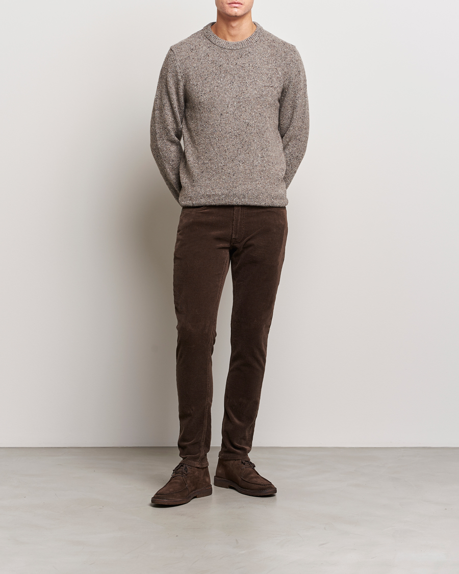 Homme | Pantalons | Gant | Cord 5-Pocket Jeans Rich Brown