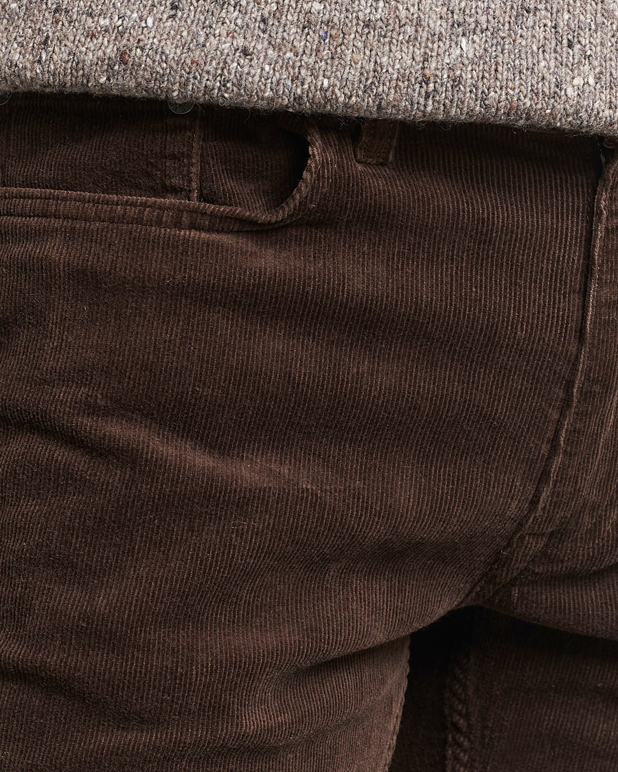 Homme | Pantalons | Gant | Cord 5-Pocket Jeans Rich Brown