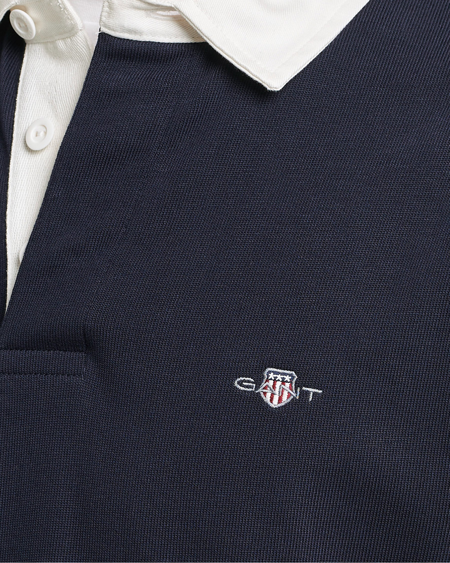 Homme | Pulls Et Tricots | GANT | Reg Shield Heavy Rugger Evening Blue