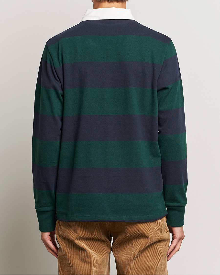 Homme | Pulls Et Tricots | GANT | Original Barstripe Heavy Rugger Tartan Green