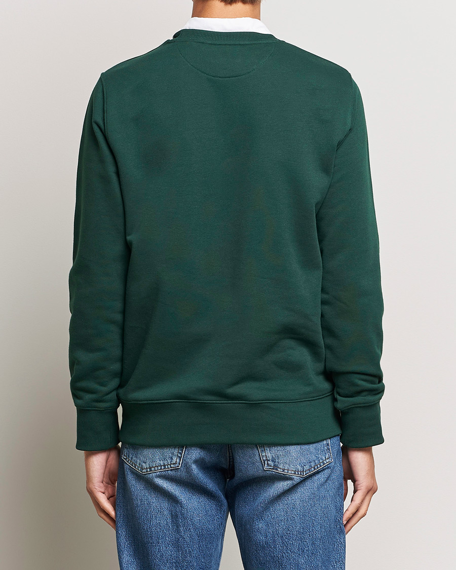 Homme | Pulls Et Tricots | GANT | Original Crew Neck Sweatshirt Tartan Green