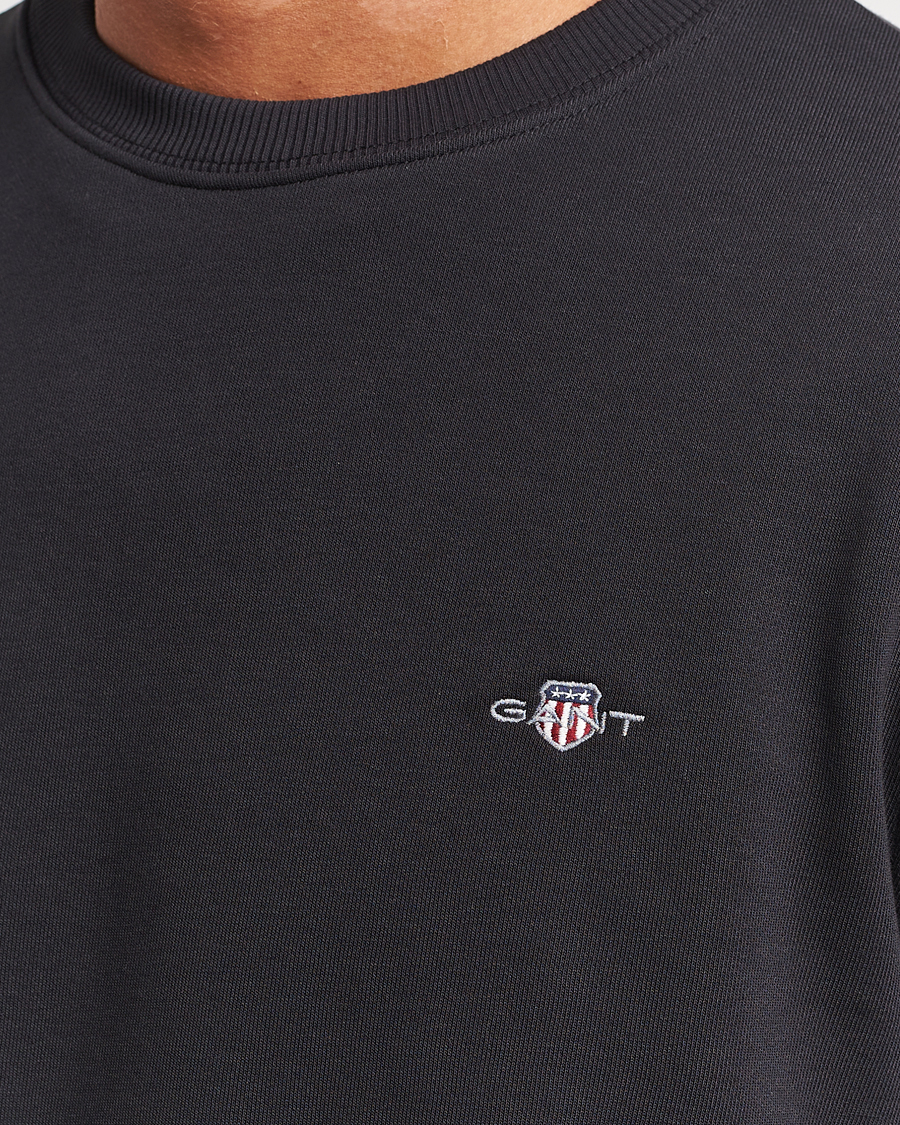 Homme | Pulls Et Tricots | Gant | Original Crew Neck Sweatshirt Black