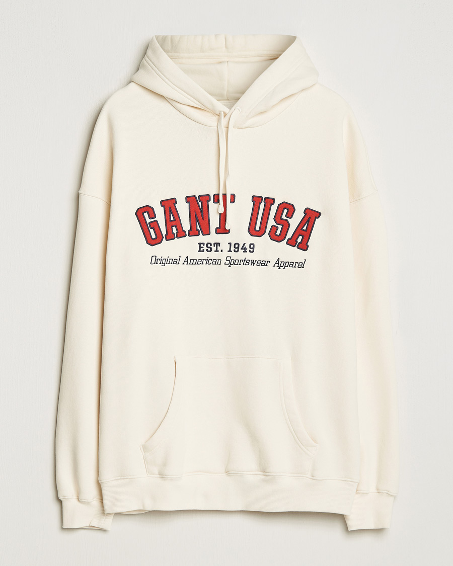 Homme | Pulls Et Tricots | GANT | USA Hoodie Cream