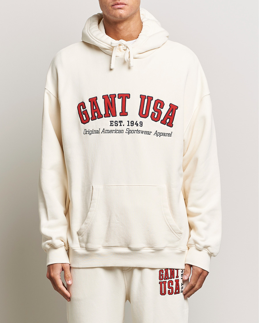 Homme | Pulls Et Tricots | GANT | USA Hoodie Cream