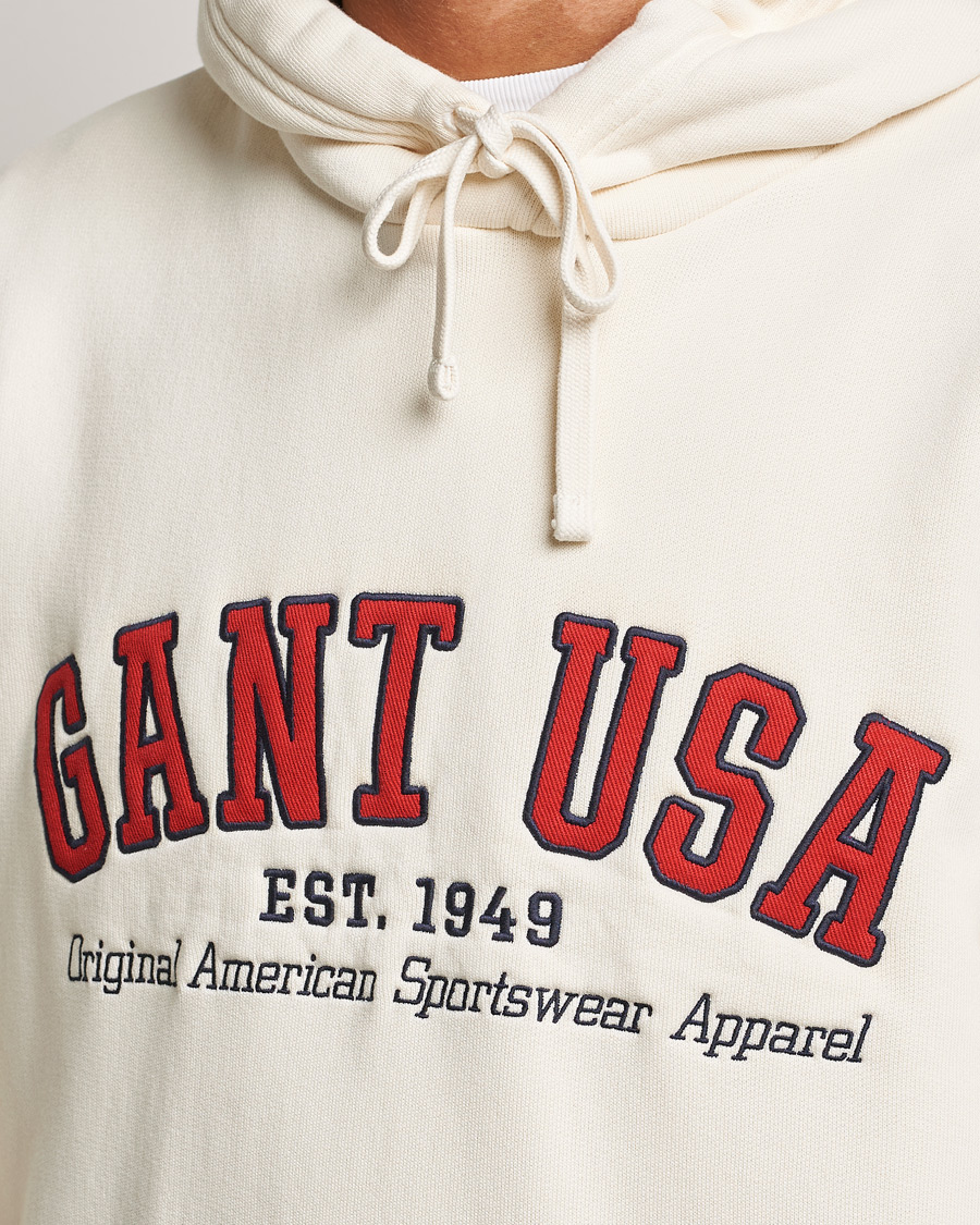 Homme | Pulls Et Tricots | GANT | USA Hoodie Cream