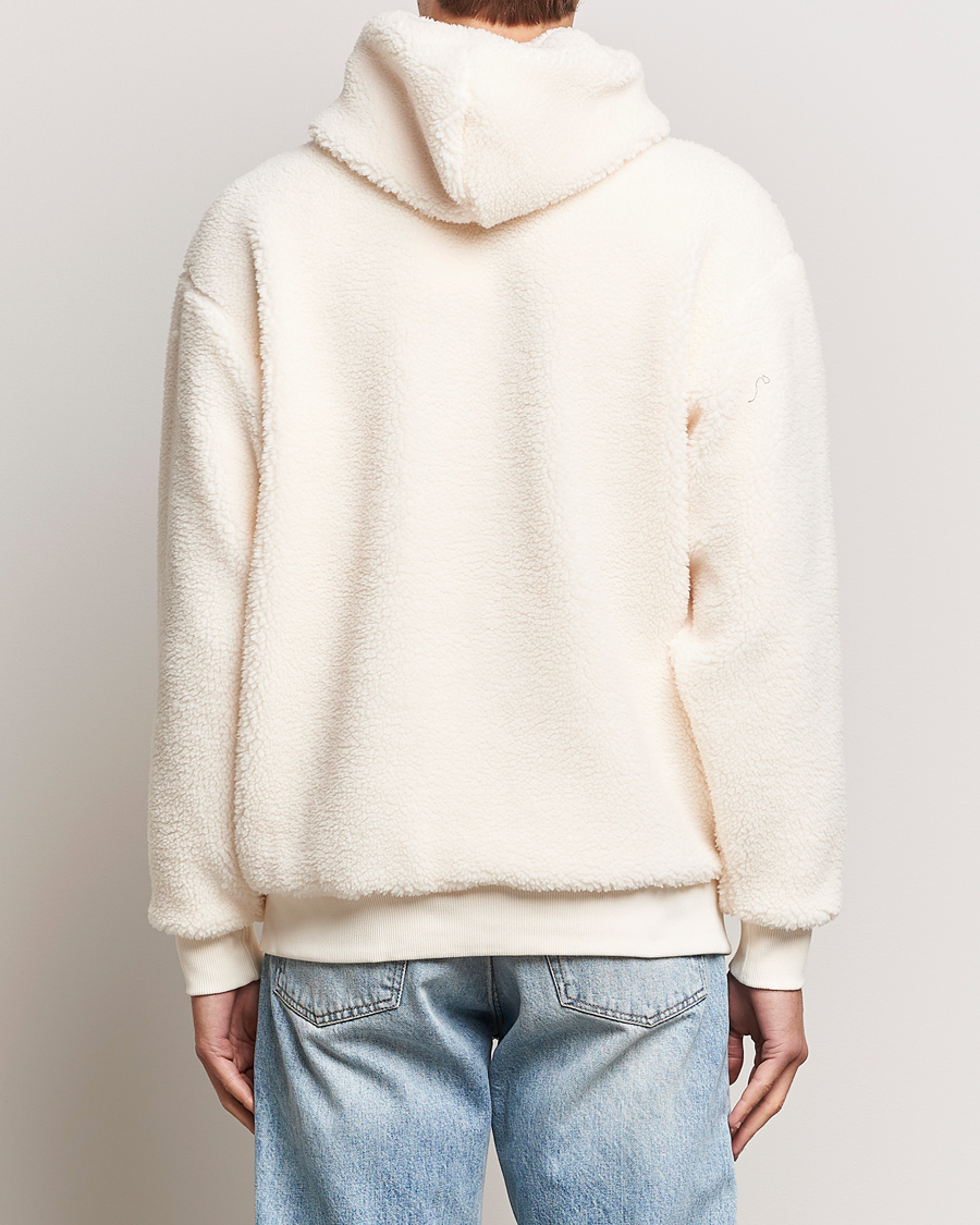 Homme | Pulls Et Tricots | GANT | Sherpa Fleece Hoodie Cream