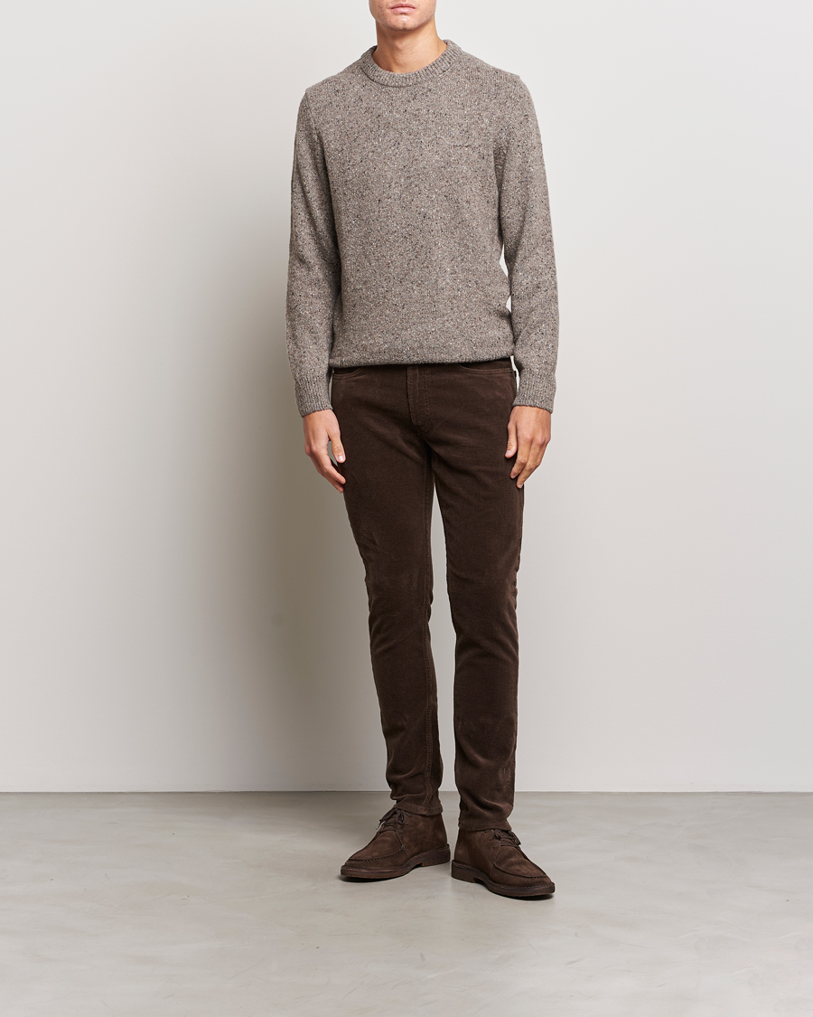 Homme | Pulls Et Tricots | GANT | Neps Donegal Crew Neck Sweater Dark Grey