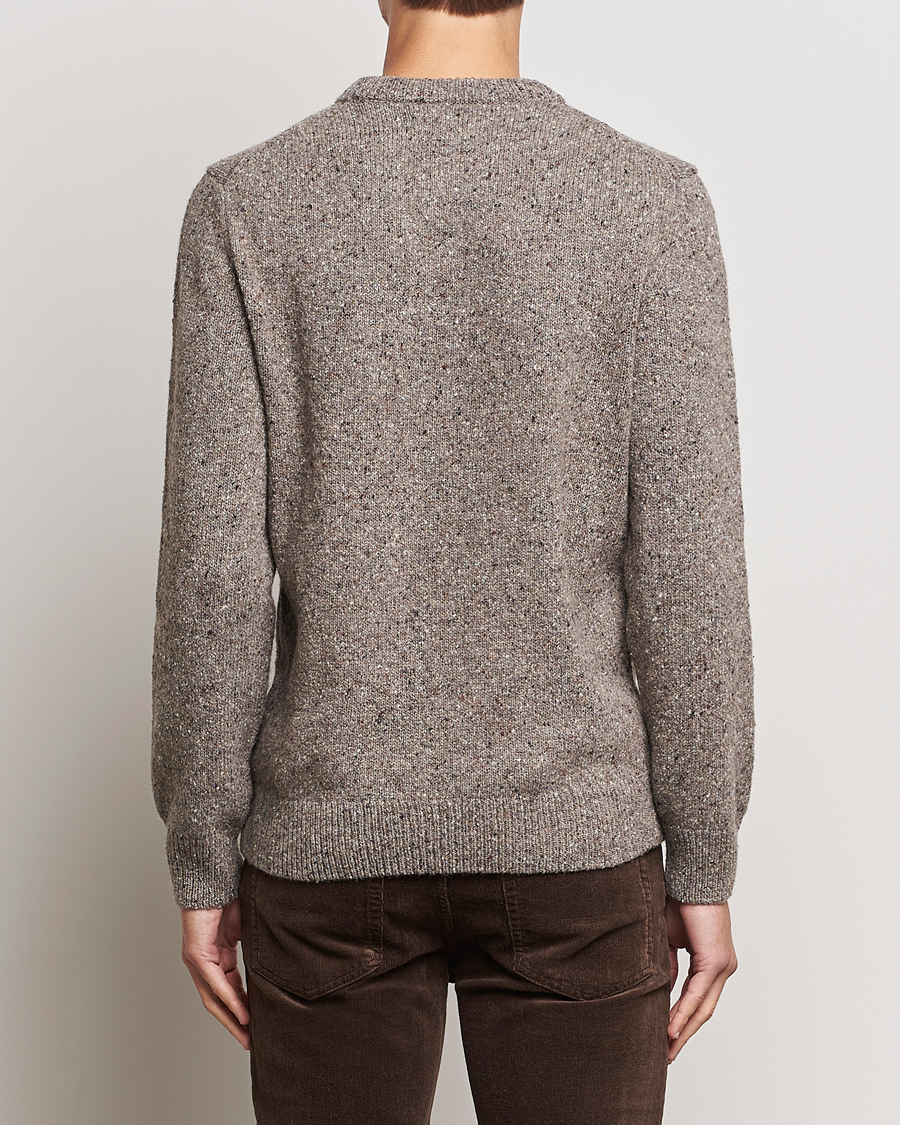 Homme | Pulls Et Tricots | GANT | Neps Donegal Crew Neck Sweater Dark Grey