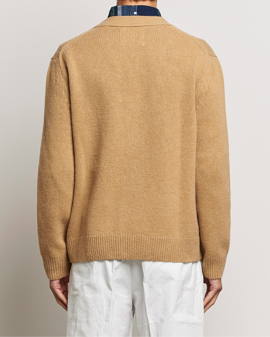 Homme | Pulls Et Tricots | GANT | Soft Wool Cardigan Khaki Melange