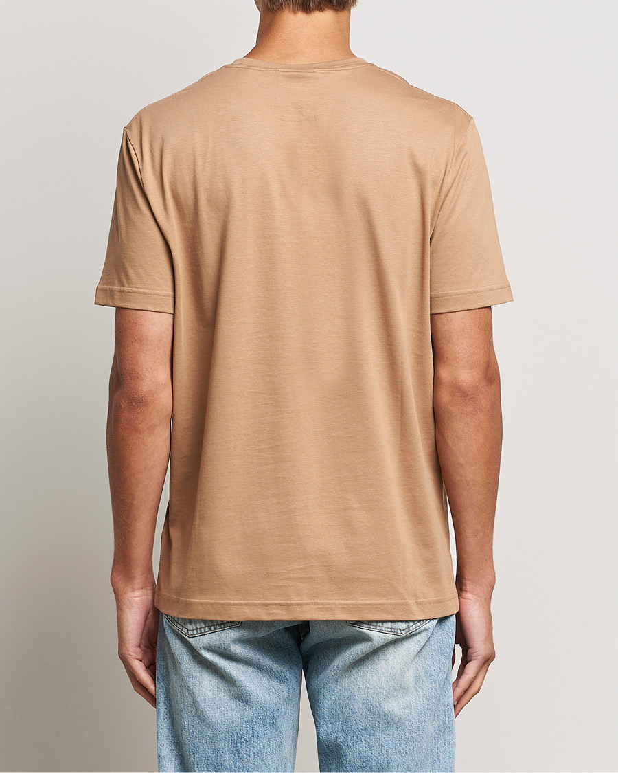 Homme | T-shirts | GANT | The Original T-Shirt Warm Khaki