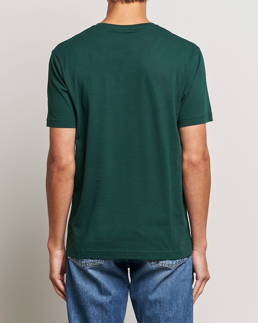 Homme | T-shirts | GANT | The Original T-shirt Tartan Green