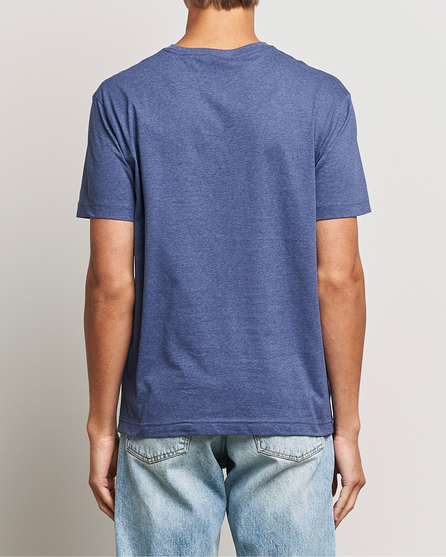 Homme | T-shirts | GANT | The Original T-Shirt Dark Jeansblue Melange