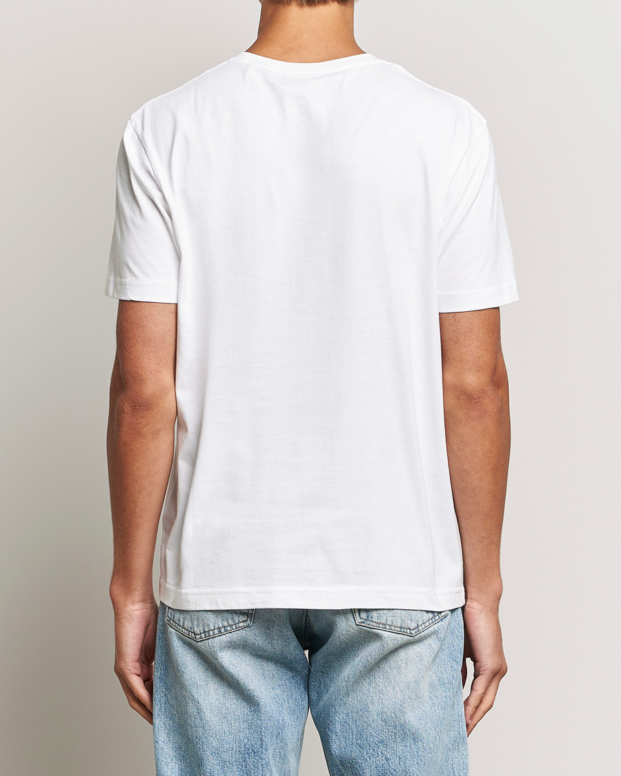 Homme | T-shirts | GANT | Archive Shield Small Logo T-Shirt White