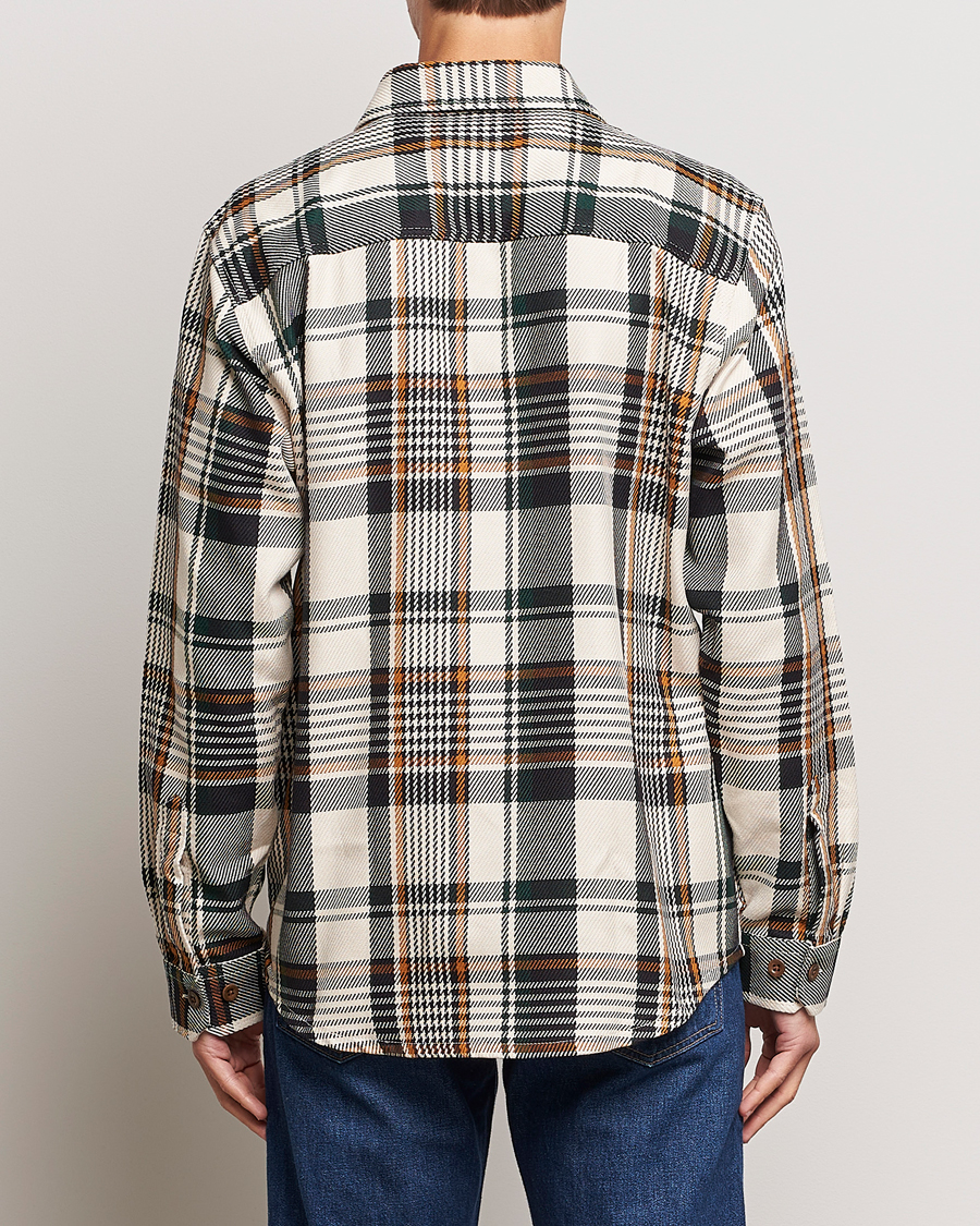 Homme | Chemises | GANT | Heavy Twill Checked Overshirt Putty Multi