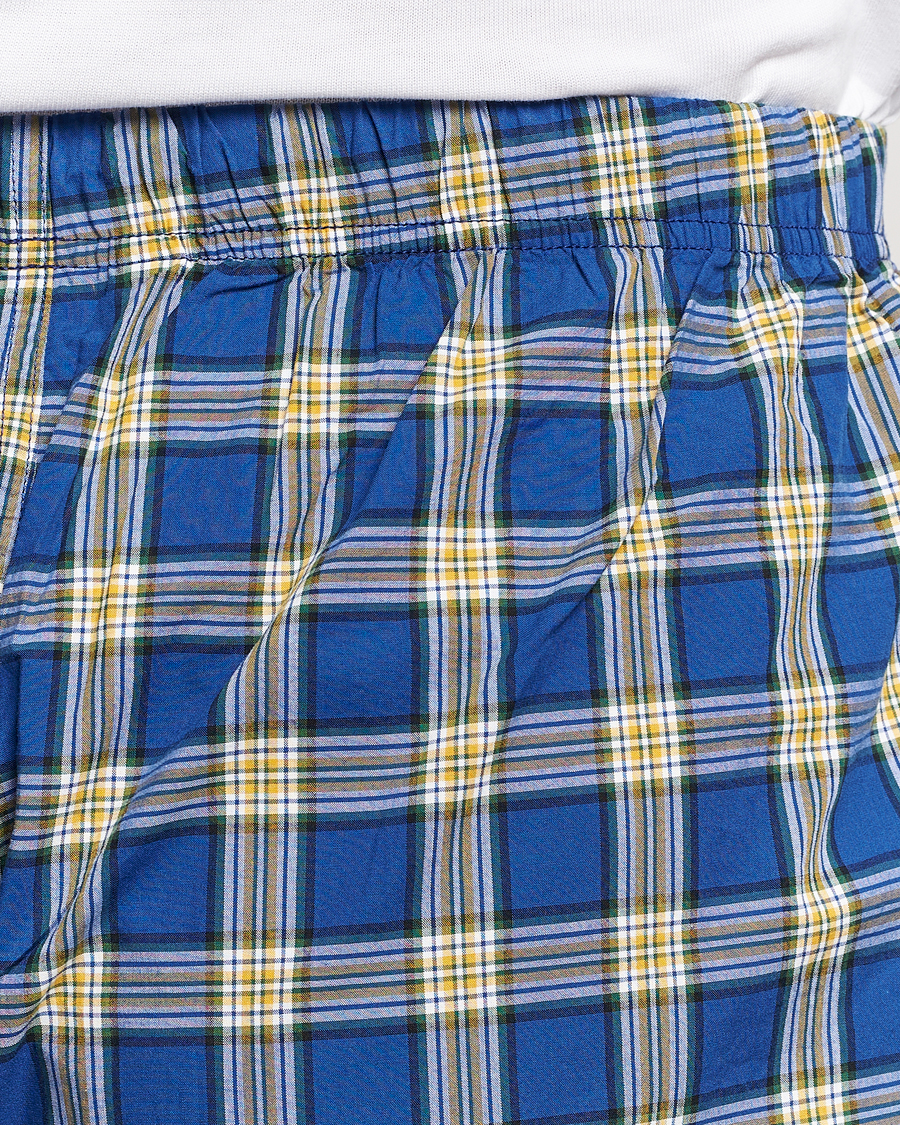 Homme | Peignoirs Et Pyjamas | Gant | Checked Pyjama Set College Blue