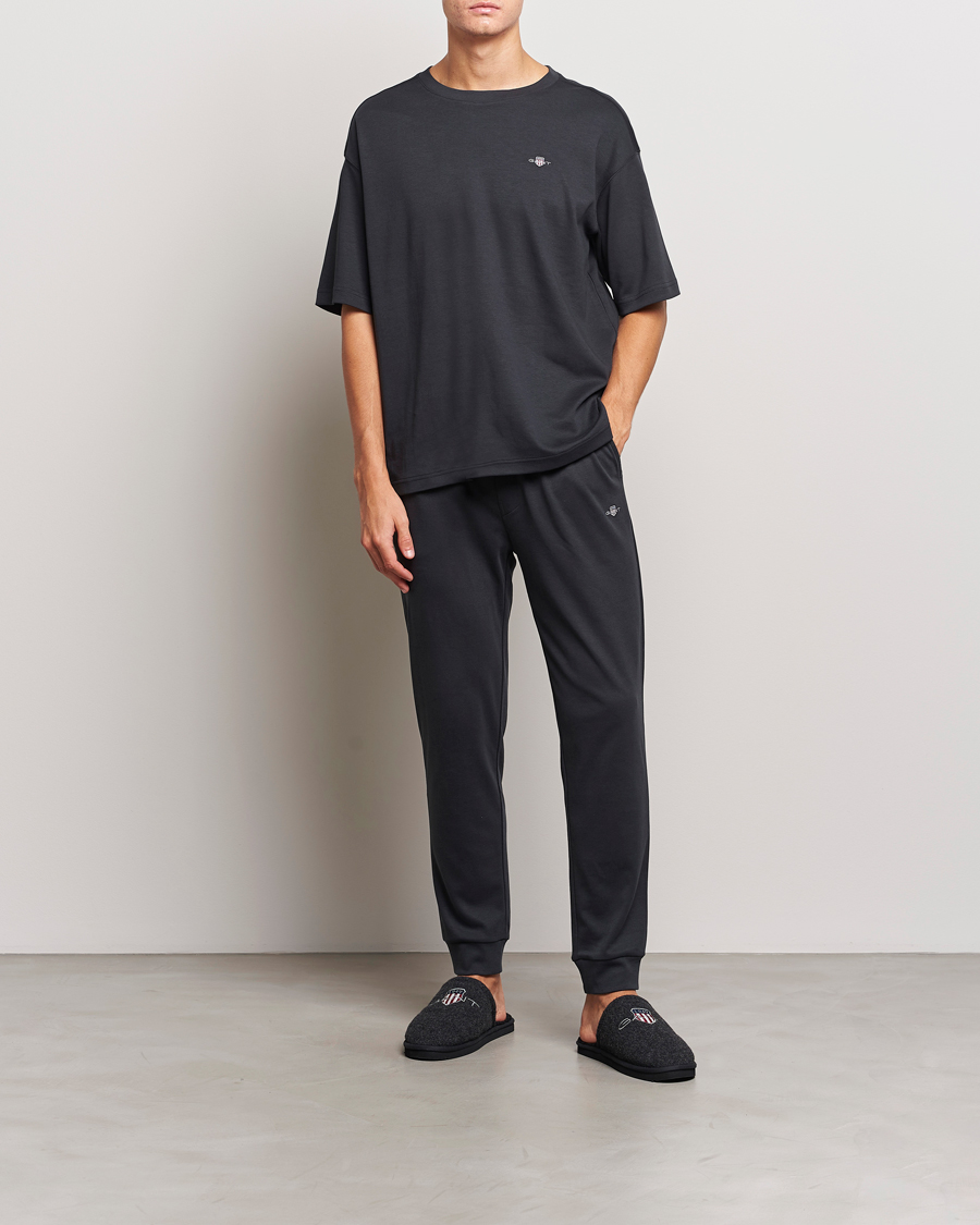 Homme | Peignoirs Et Pyjamas | GANT | Premium Loungewear Set Black