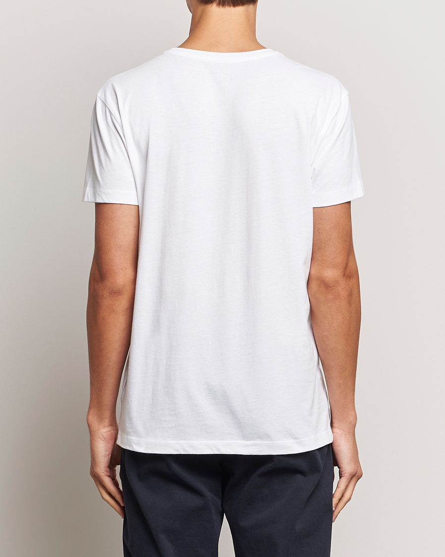 Homme | T-shirts | GANT | 2-Pack Crew Neck T-Shirt Navy/White