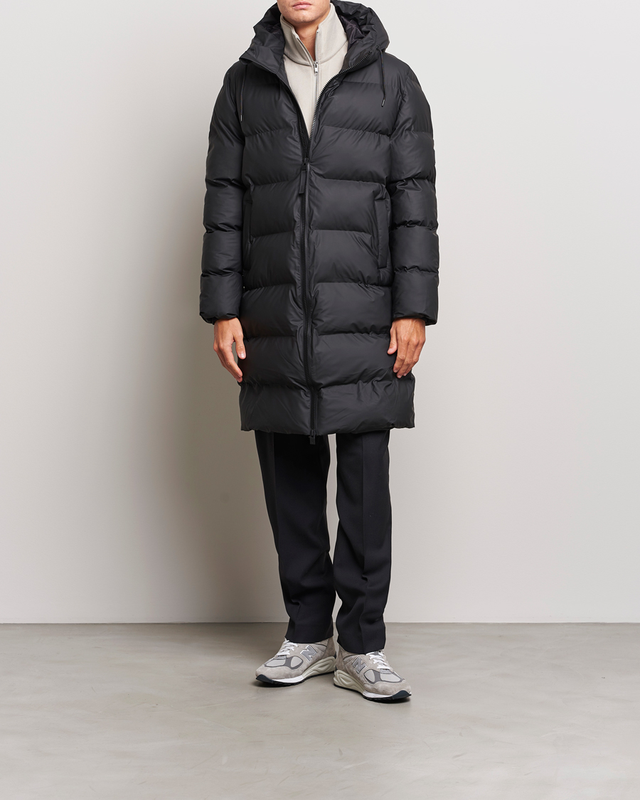 Homme | Manteaux Et Vestes | RAINS | Alta Long Puffer Jacket Black