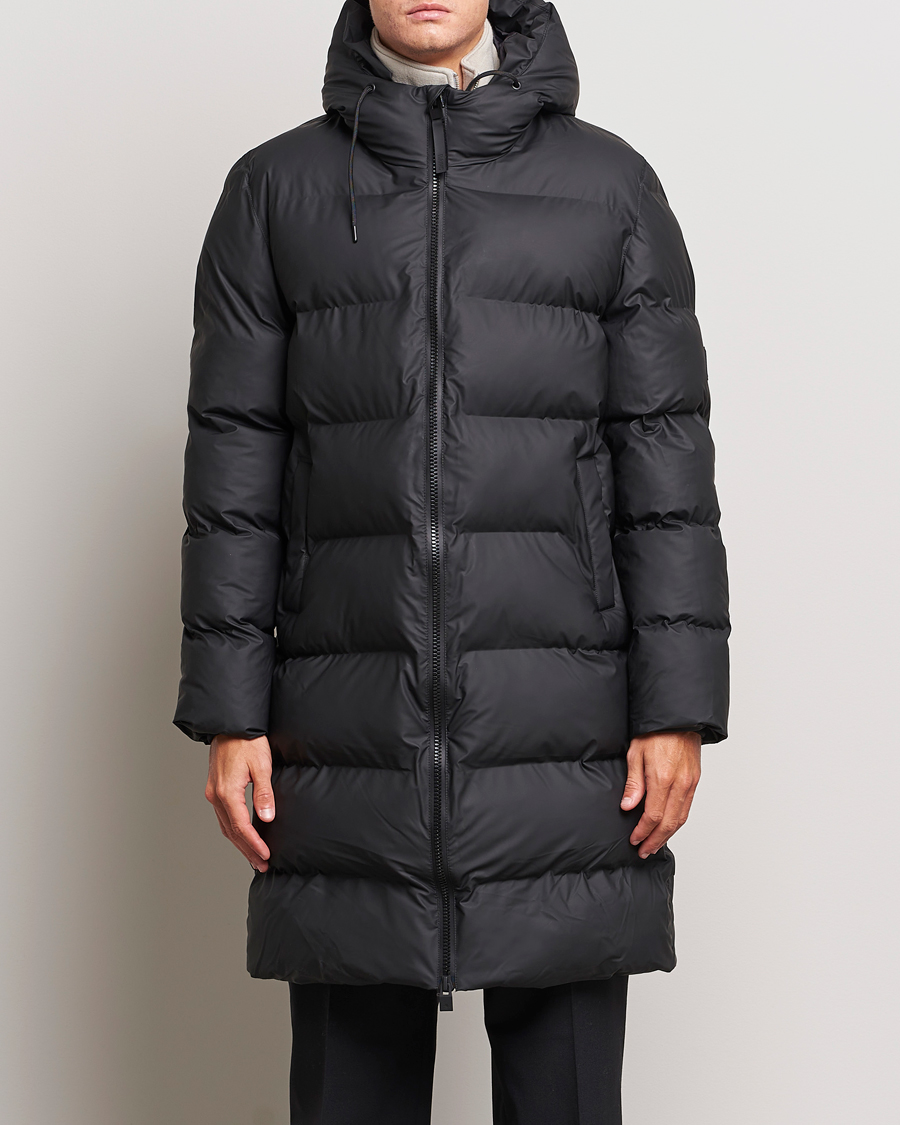 Homme | Manteaux Et Vestes | RAINS | Alta Long Puffer Jacket Black