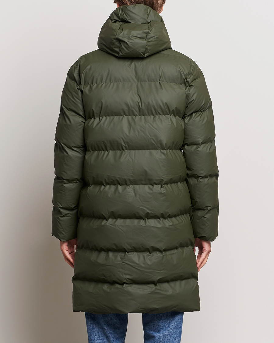 Homme | Manteaux Et Vestes | RAINS | Alta Long Puffer Jacket Green