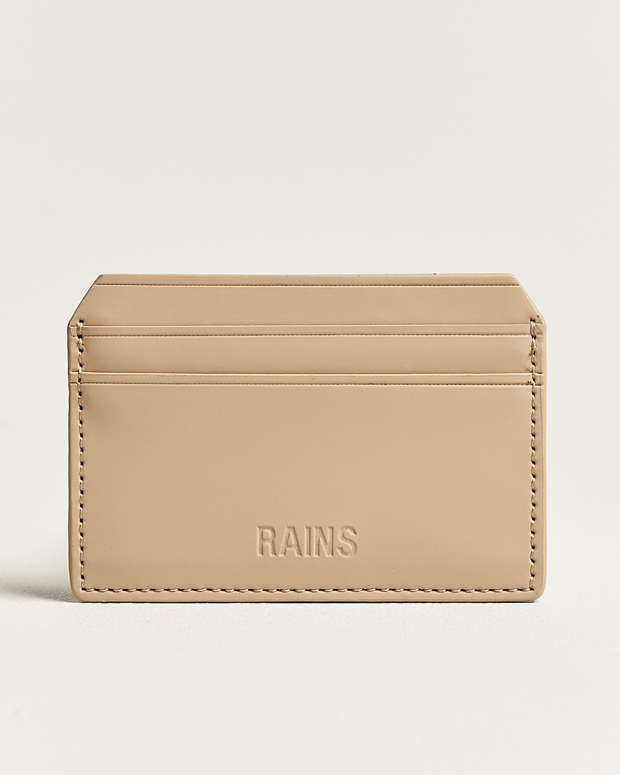 Homme | RAINS Card Holder Sand | RAINS | Card Holder Sand