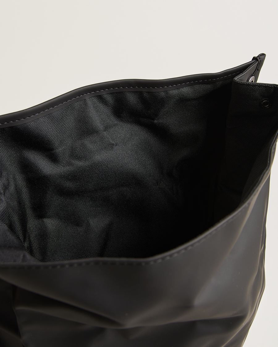 Homme | Sacs | RAINS | Rolltop Rucksack Black