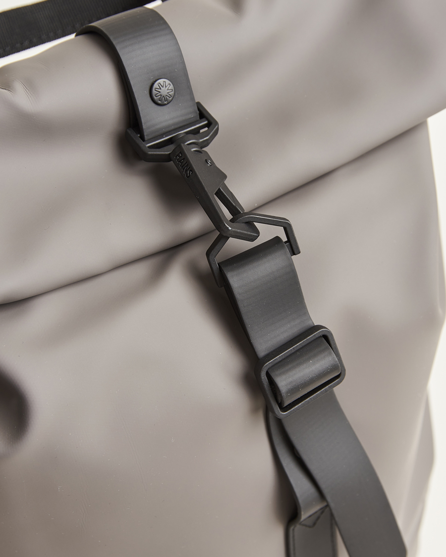 Homme | RAINS Rolltop Rucksack Grey | RAINS | Rolltop Rucksack Grey
