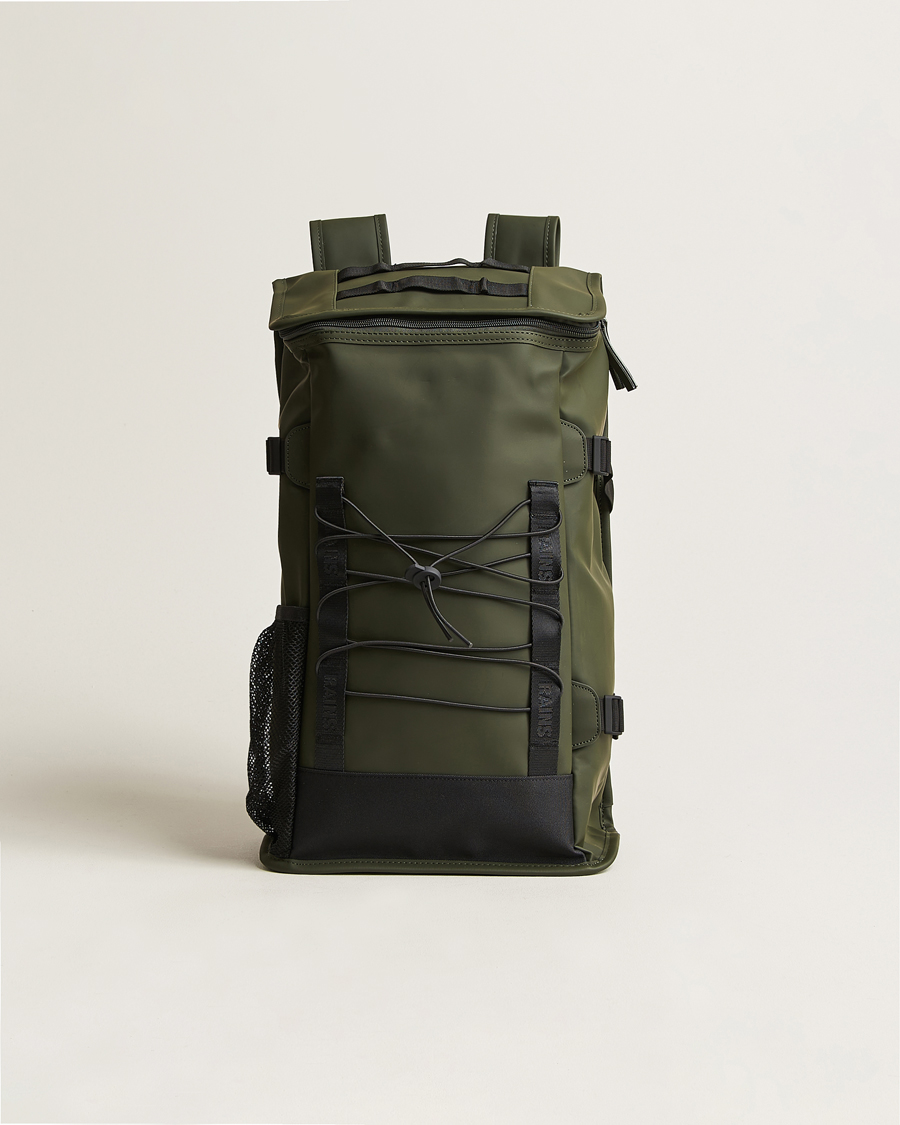 Homme | RAINS Trail Mountineer Backpack Green | RAINS | Trail Mountineer Backpack Green