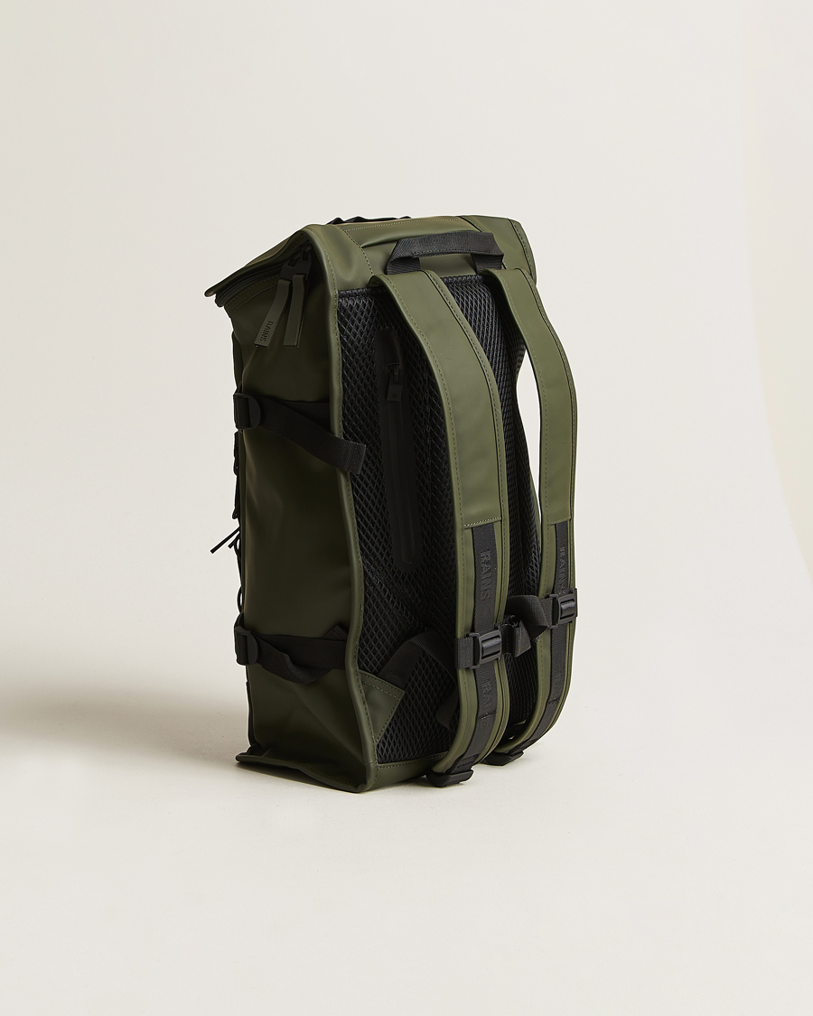Homme | RAINS Trail Mountineer Backpack Green | RAINS | Trail Mountineer Backpack Green
