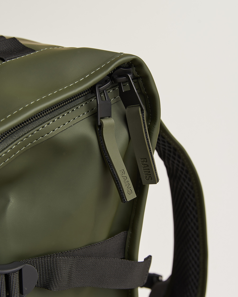 Homme | RAINS Trail Mountineer Backpack Green | RAINS | Trail Mountineer Backpack Green