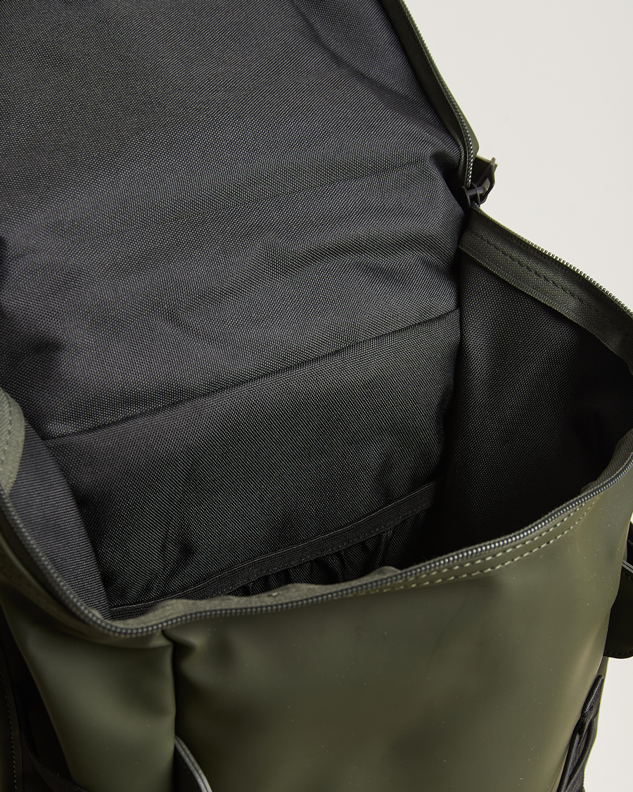 Homme | RAINS Trail Mountineer Backpack Green | RAINS | Trail Mountineer Backpack Green