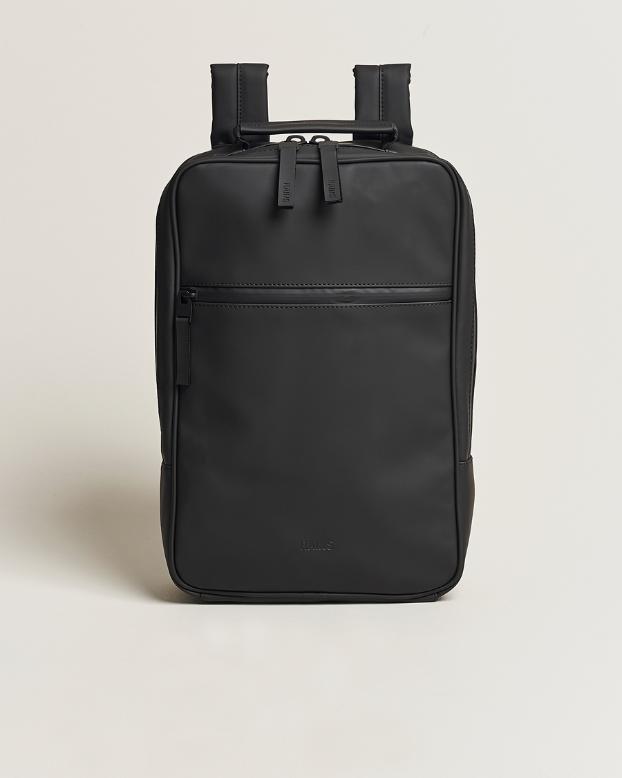 Homme | RAINS Book Backpack Black | RAINS | Book Backpack Black