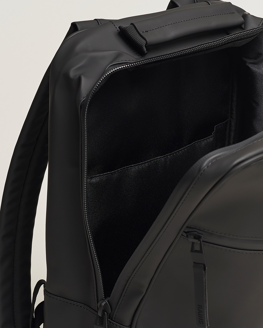 Homme | RAINS Book Backpack Black | RAINS | Book Backpack Black