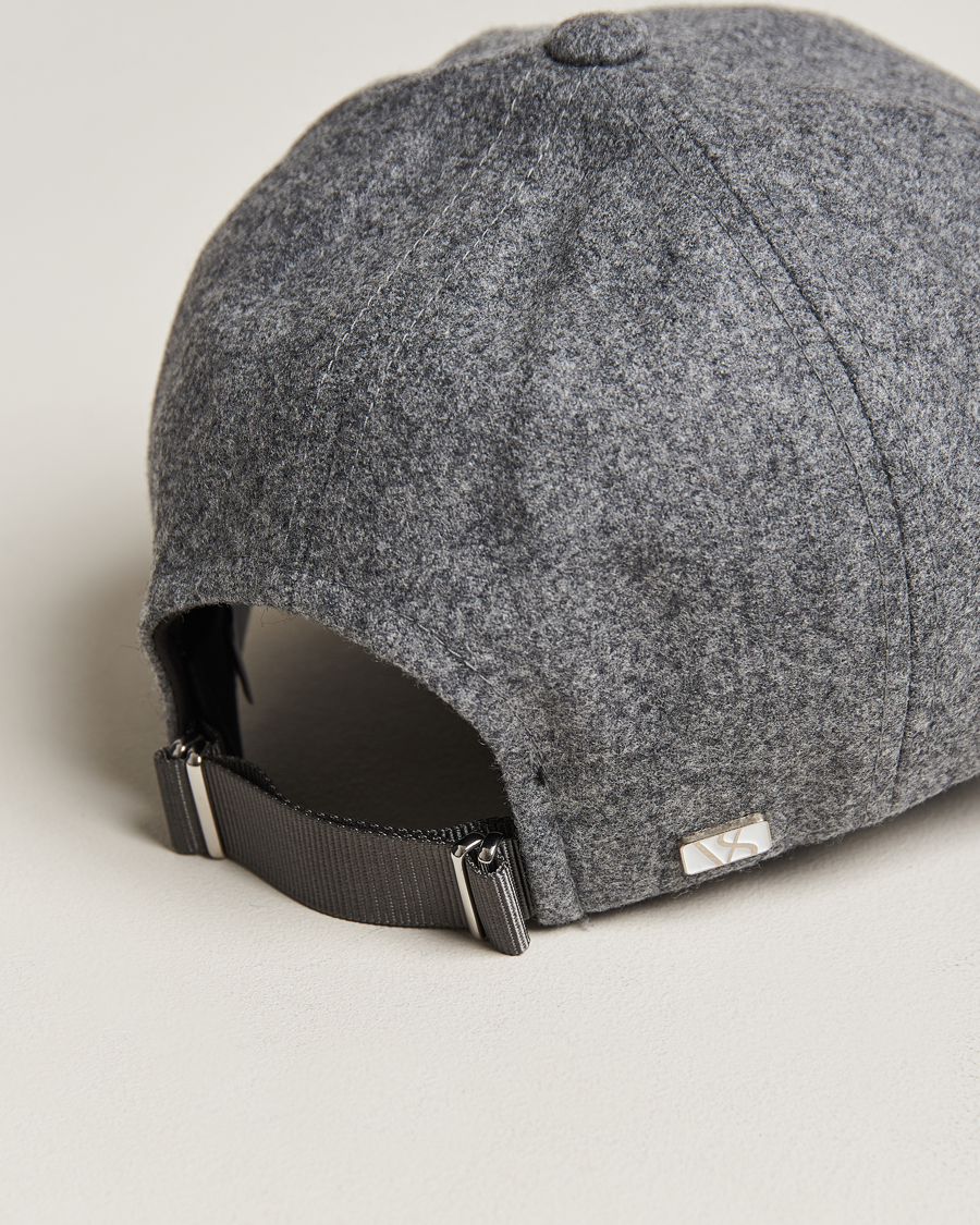 Homme | Varsity Headwear Flannel Baseball Cap Granite Grey | Varsity Headwear | Flannel Baseball Cap Granite Grey