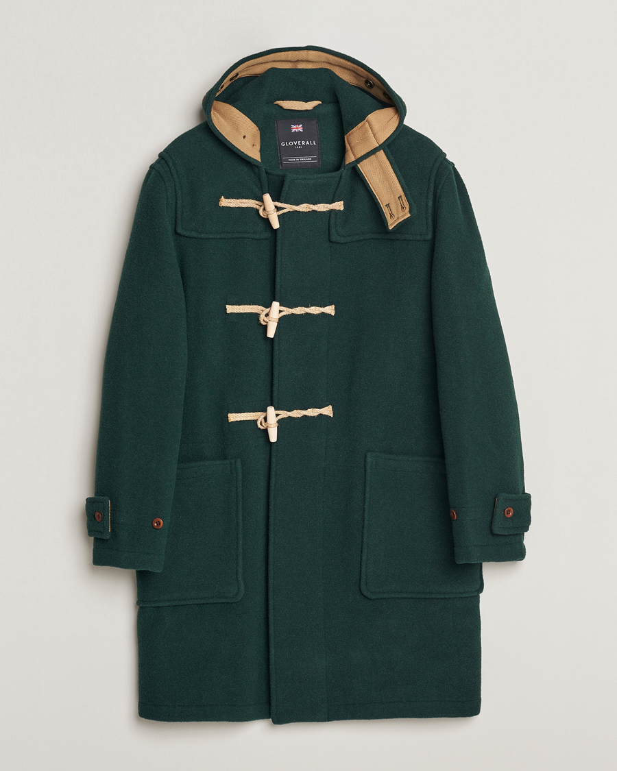 Homme | Manteaux Et Vestes | Gloverall | 575 Monty Original Duffle Coat Pine Green