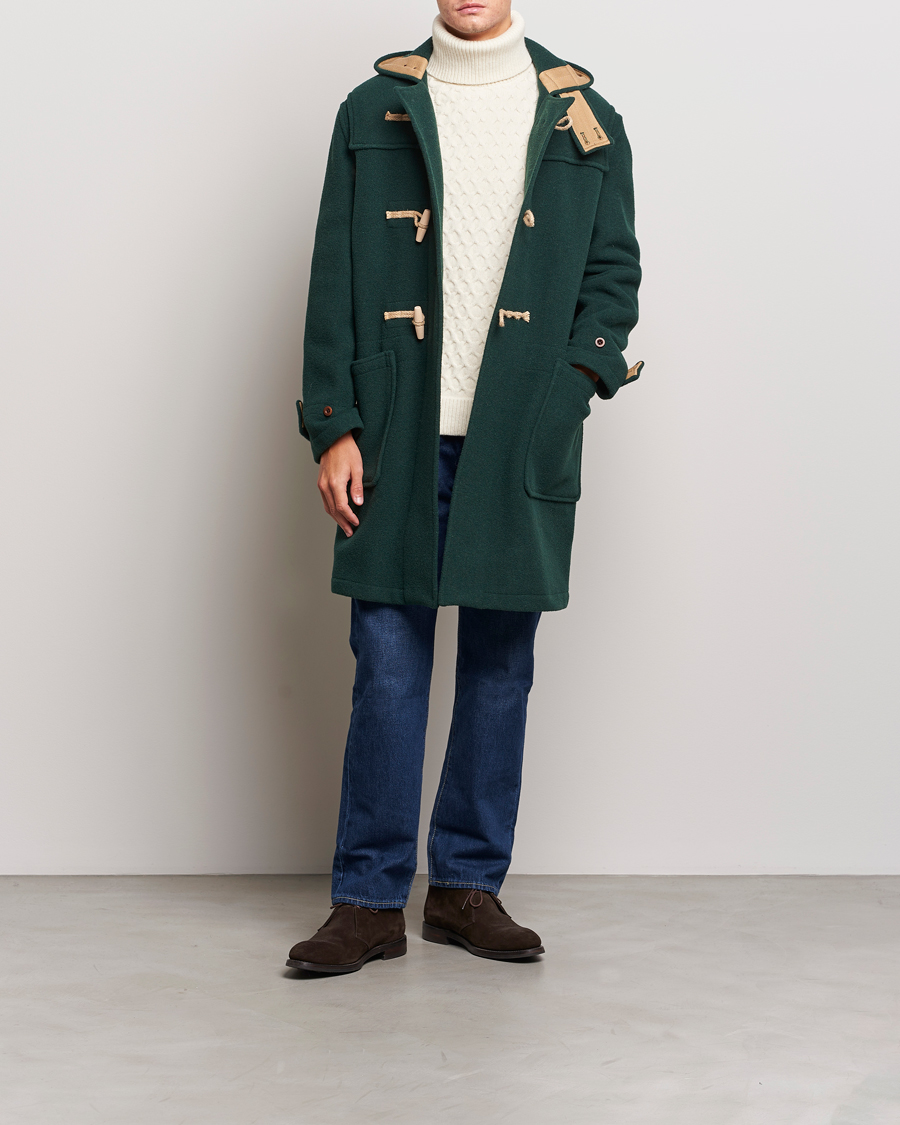 Homme | Manteaux Et Vestes | Gloverall | 575 Monty Original Duffle Coat Pine Green