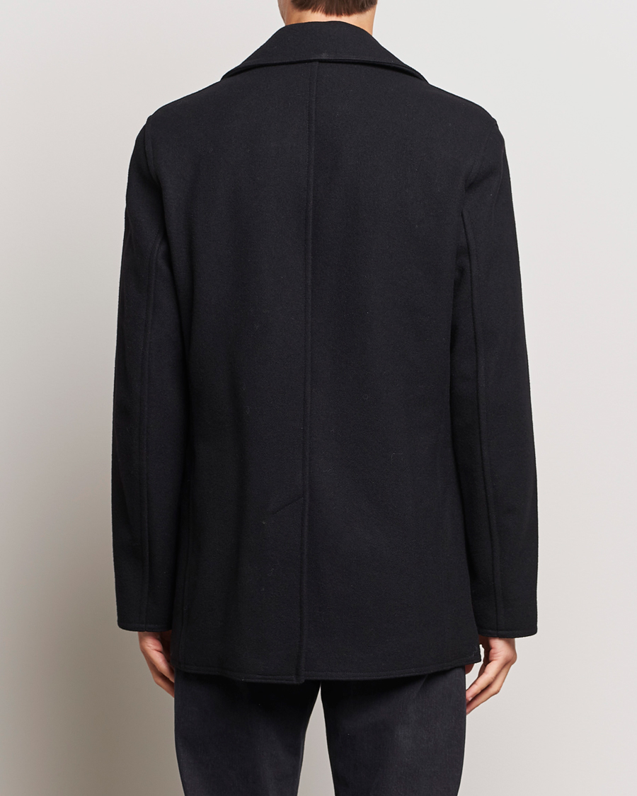 Homme | Manteaux Et Vestes | Gloverall | Churchill Reefer Peacoat Black