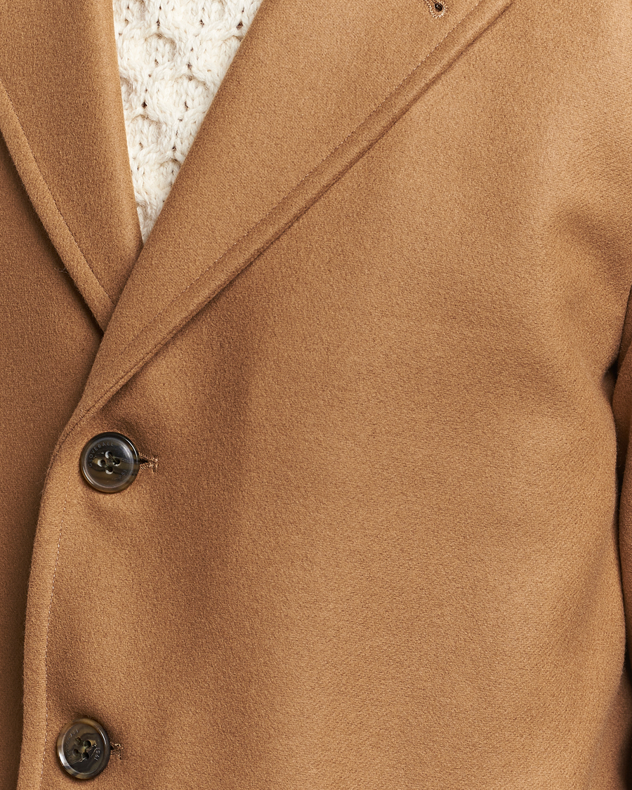 Homme | Manteaux Et Vestes | Gloverall | Chesterfield Wool/Cashmere Raglan Coat Camel
