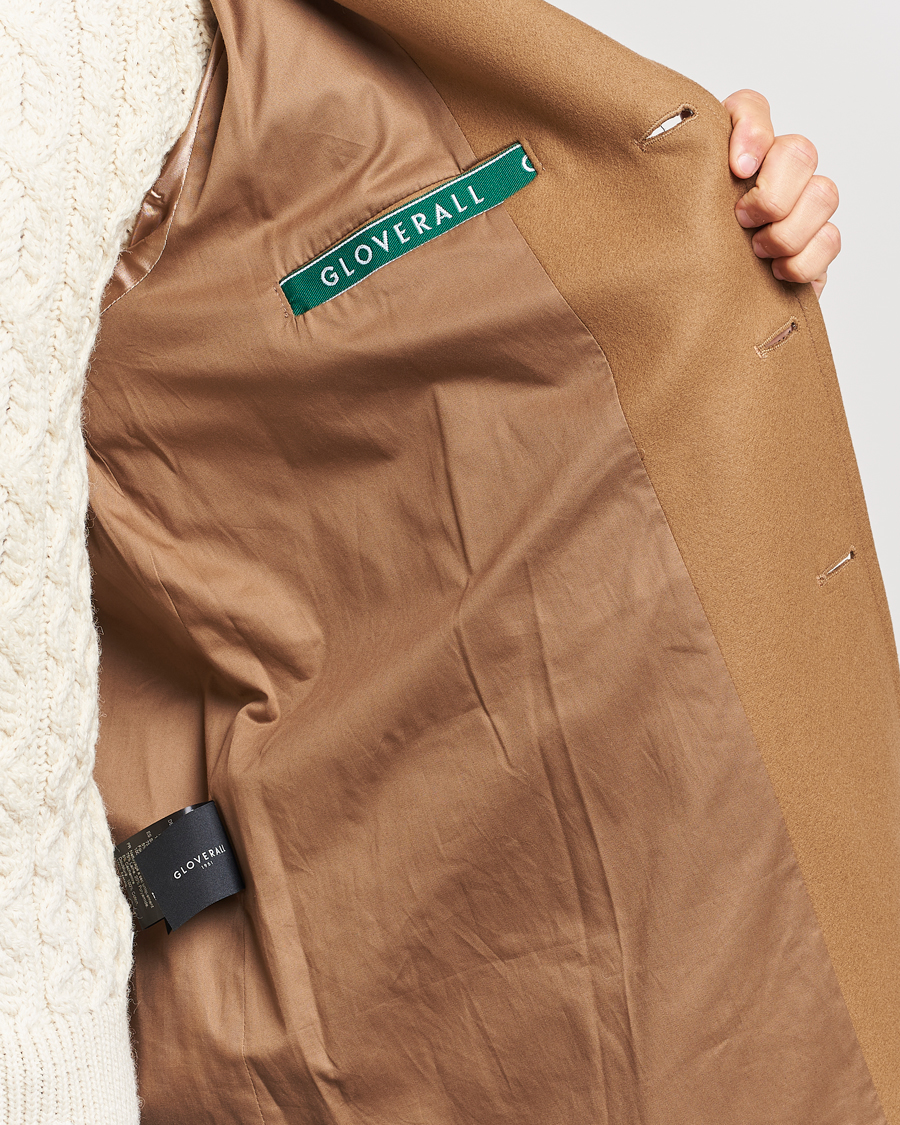 Homme | Manteaux Et Vestes | Gloverall | Chesterfield Wool/Cashmere Raglan Coat Camel