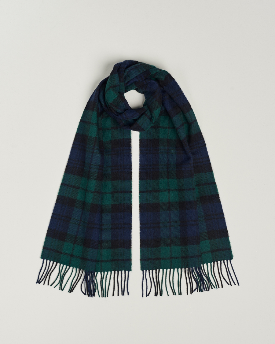 Homme | Gloverall Lambswool Scarf Blackwatch | Gloverall | Lambswool Scarf Blackwatch