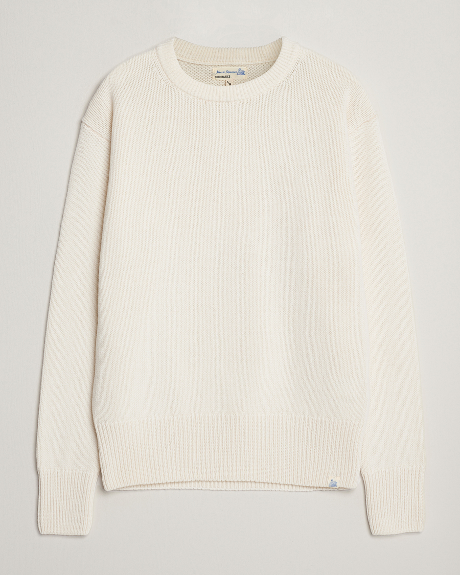 Homme | Pulls Et Tricots | Merz b. Schwanen | Merino/Cashmere Pullover Nature