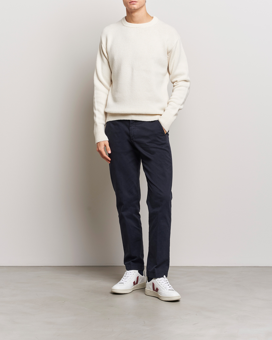 Homme | Pulls Et Tricots | Merz b. Schwanen | Merino/Cashmere Pullover Nature