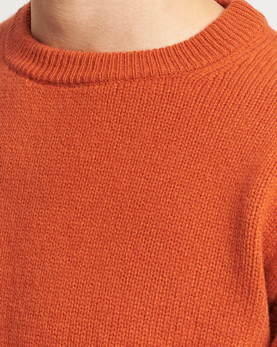 Homme | Pulls Et Tricots | Merz b. Schwanen | Cashmere/Merino Pullover Rust