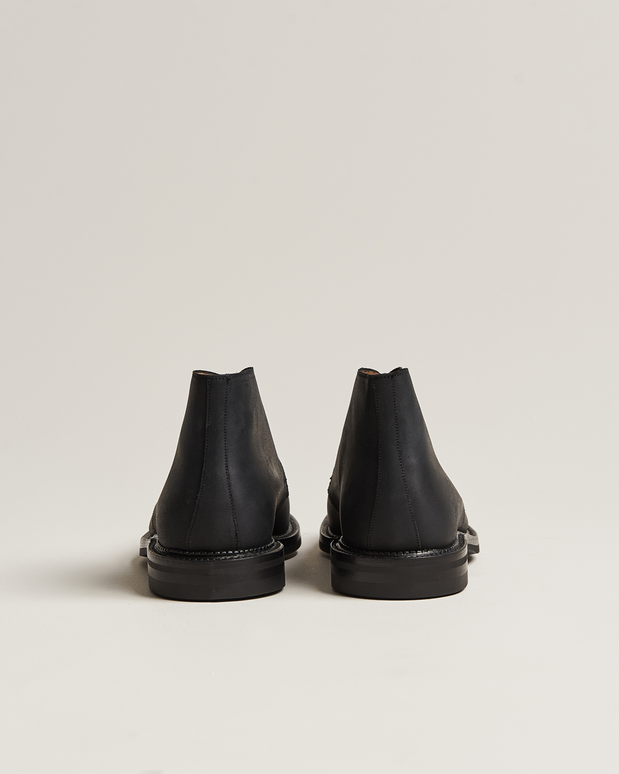 Homme | Bottes | Crockett & Jones | Molton Chukka Black Rough-Out Suede