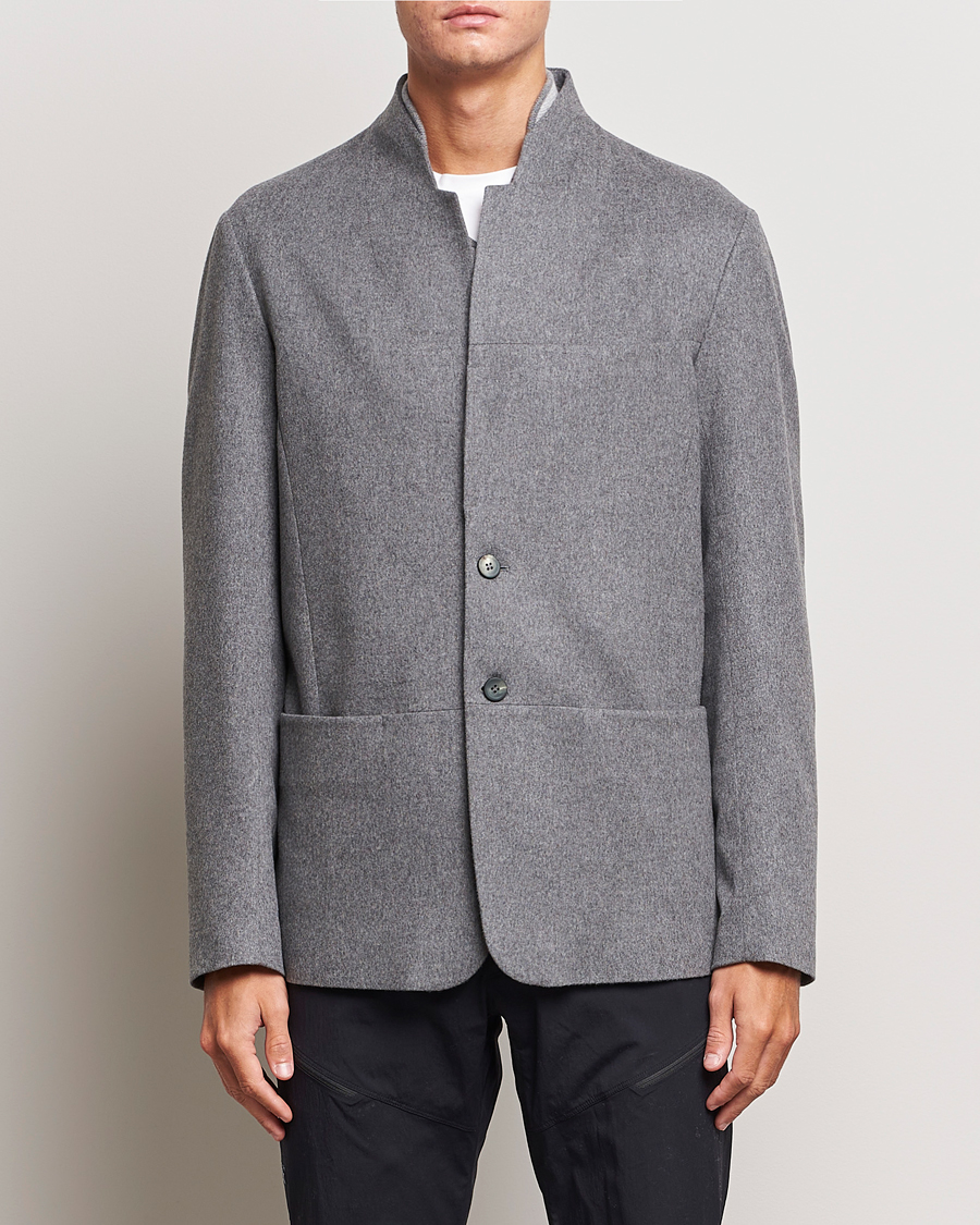Homme | Blazers | SEASE | Ellen Wool/Cashmere Blazer Light Grey