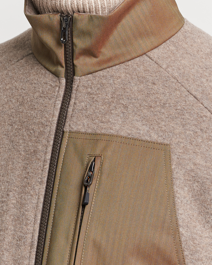 Homme | Manteaux Et Vestes | SEASE | Explorer Cashmere Fleece Vest Oyster