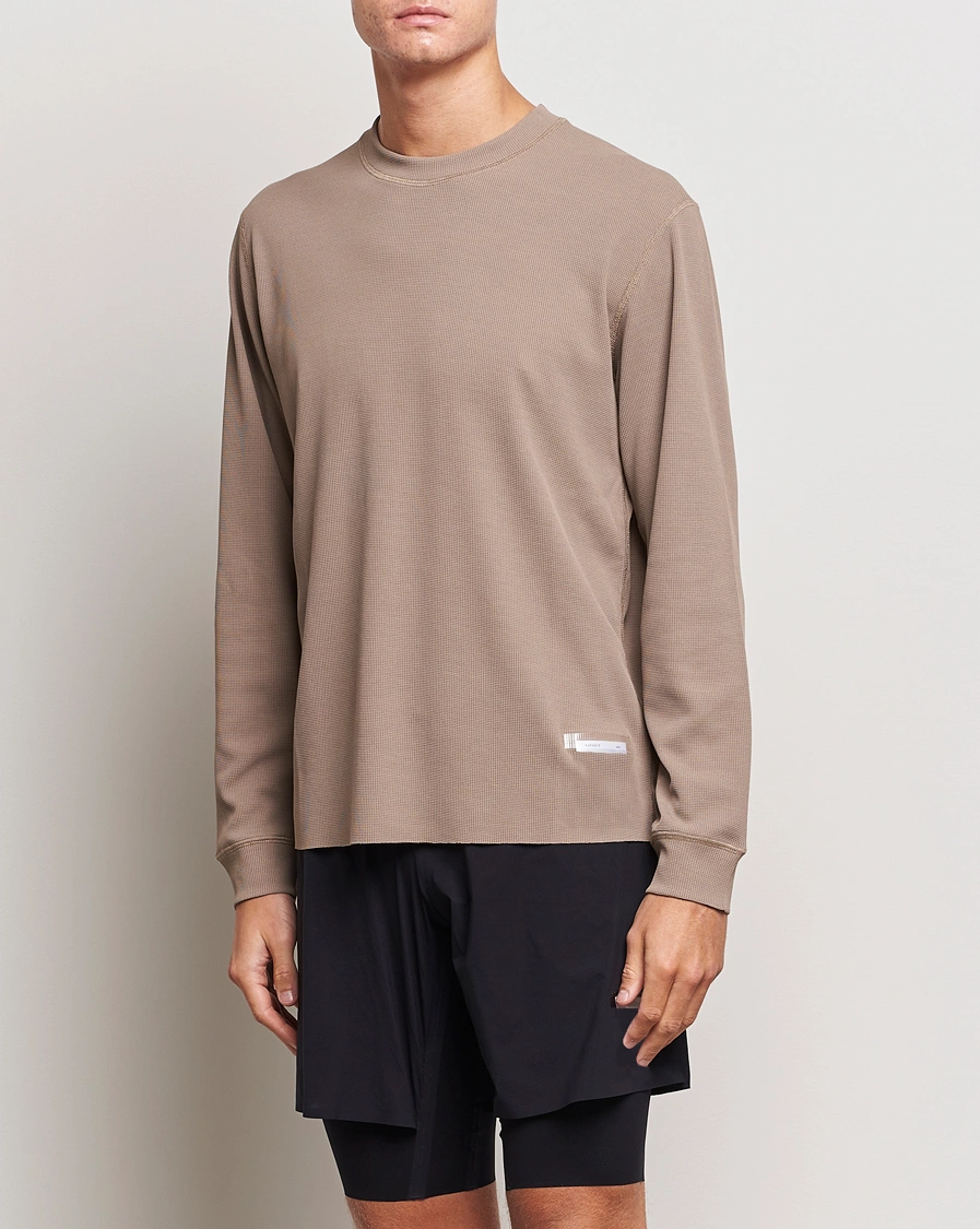 Homme | T-Shirts | Satisfy | Aura3D Base Layer Khaki