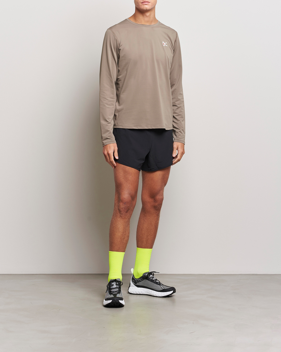 Homme | T-shirts | District Vision | Lightweight Long Sleeve T-Shirt Silt