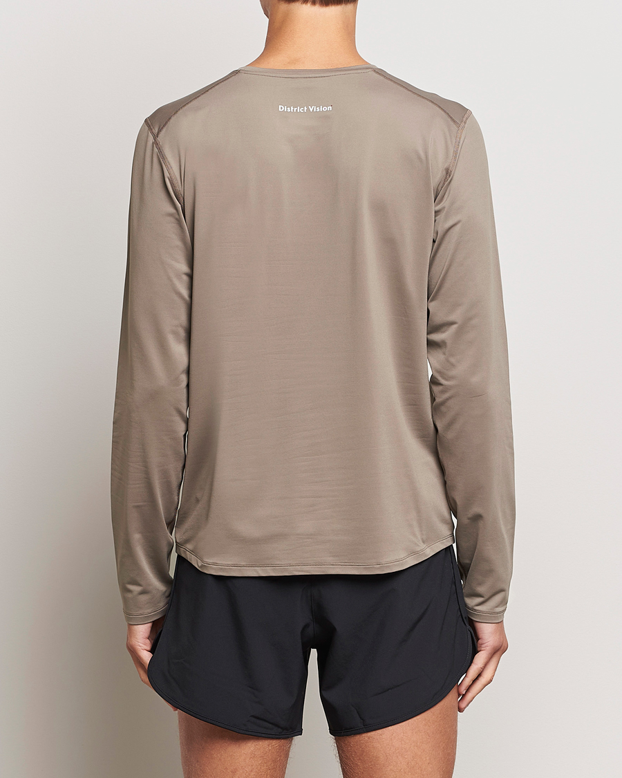 Homme | T-shirts | District Vision | Lightweight Long Sleeve T-Shirt Silt