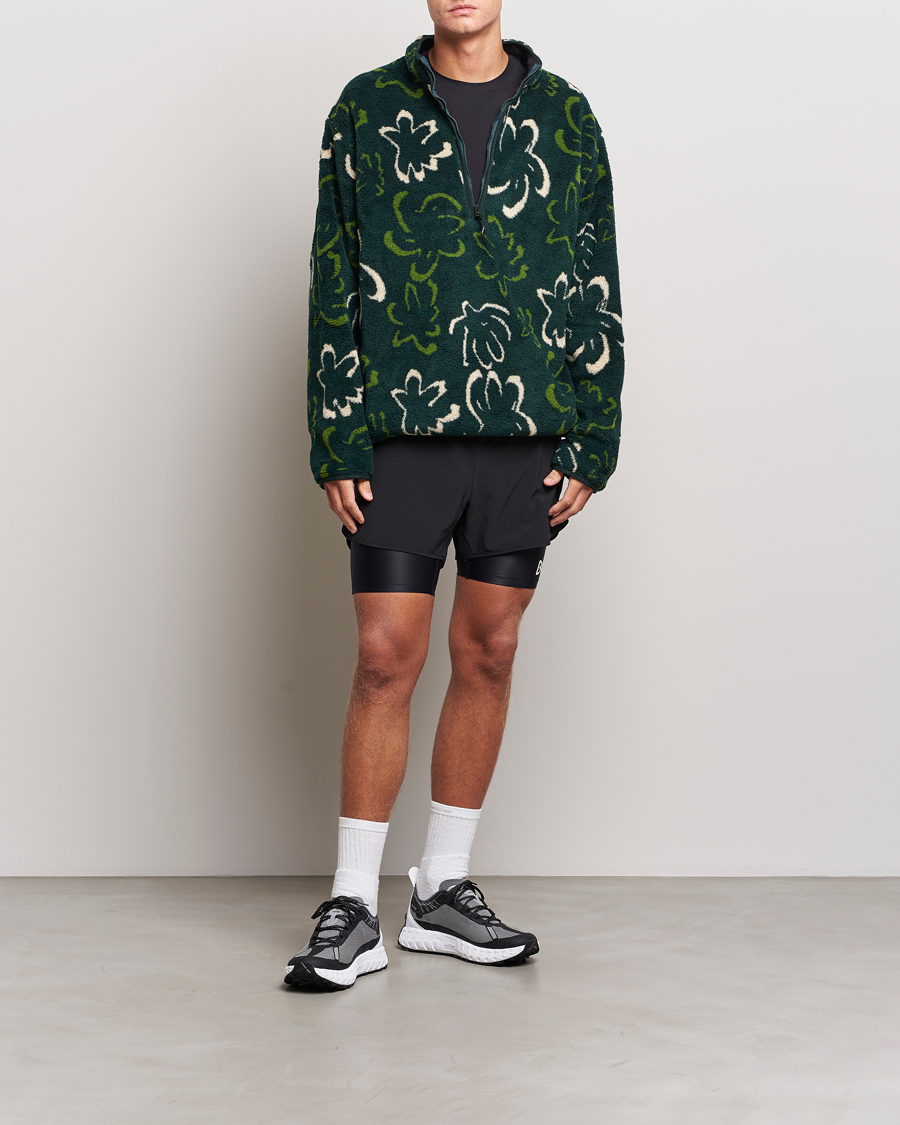 Homme | Shorts | District Vision | Layered Pocketed Trail Shorts Black